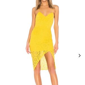 Lovers & Friends Skylight Dress in Sunflower size S